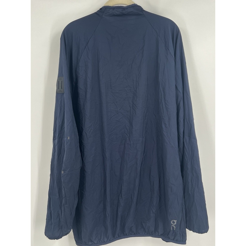 ON Cloud Active Jacket Mens XXL Navy Blue Lightweight Performance Packable Light - Picture 2 of 16